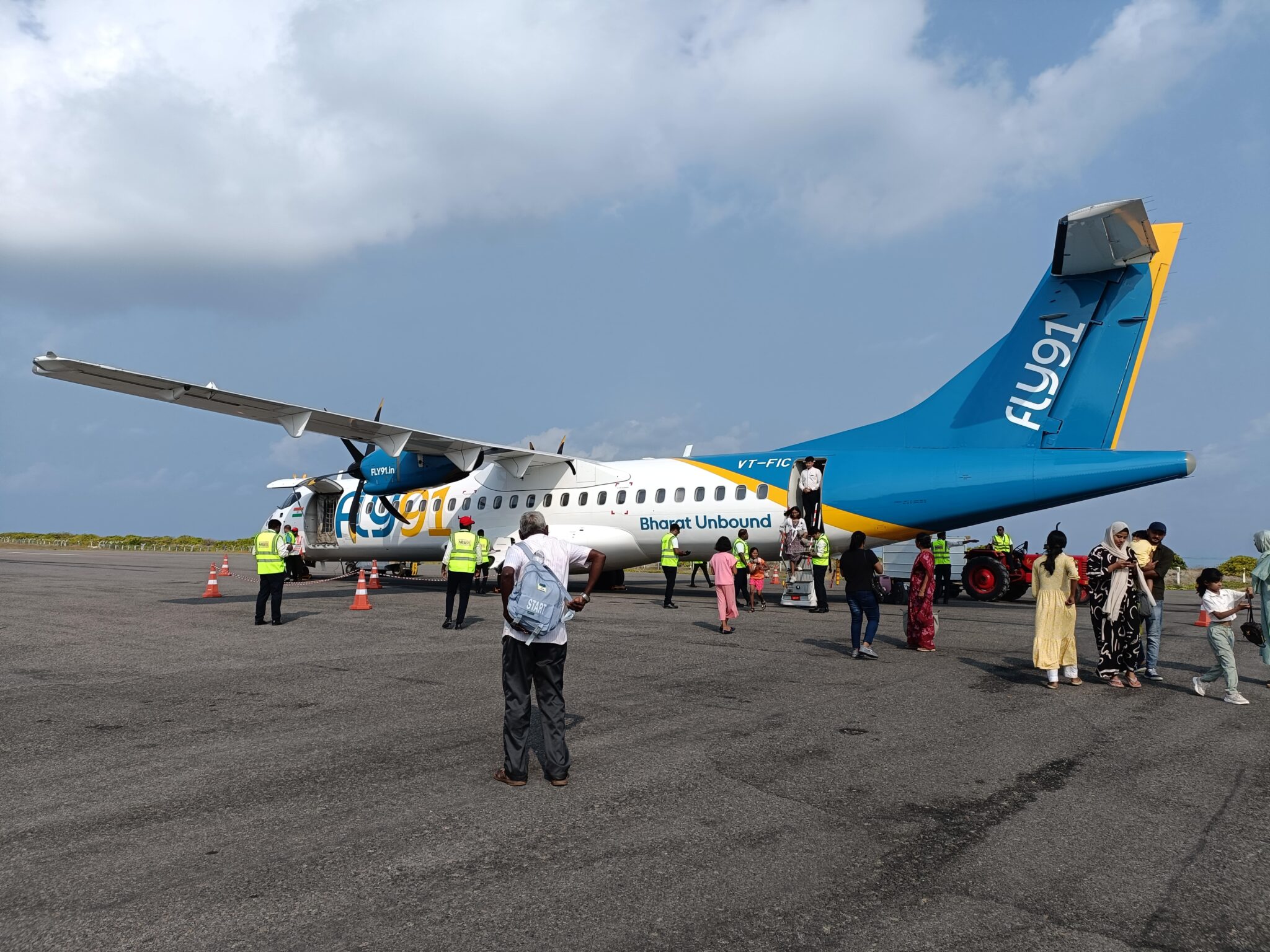 Masala Ragi Chips, Window Views, and Punctuality: My Trip to Agatti Island with FLY91