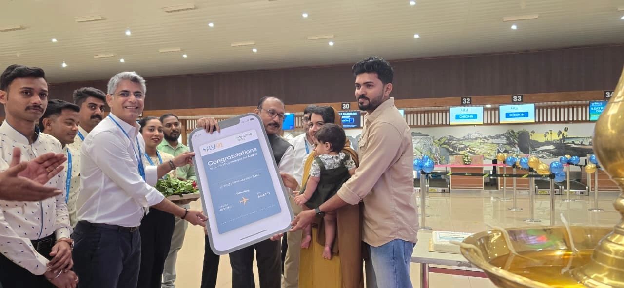 Low-cost regional airline FLY91 begins service in Kochi-Lakshadweep route 