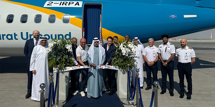 Nahyan bin Mubarak witnesses induction of two ATR 72-600 aircraft into FLY91 fleet in Dubai
